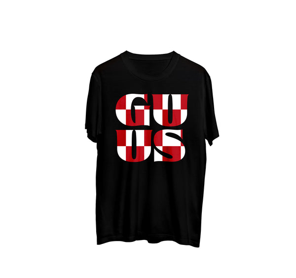 De Guus is met een zachte G tee